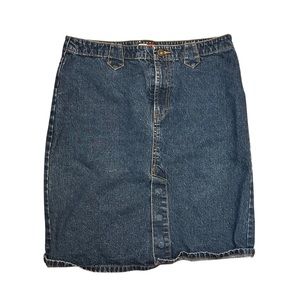Vintage Tommy Hilfiger Denim Midi Skirt